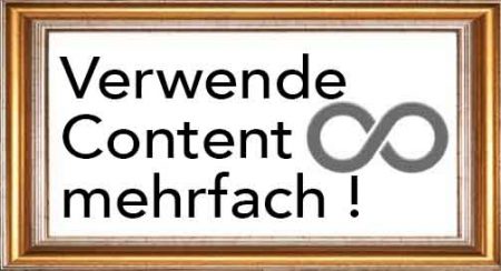 Verwerte Content neu